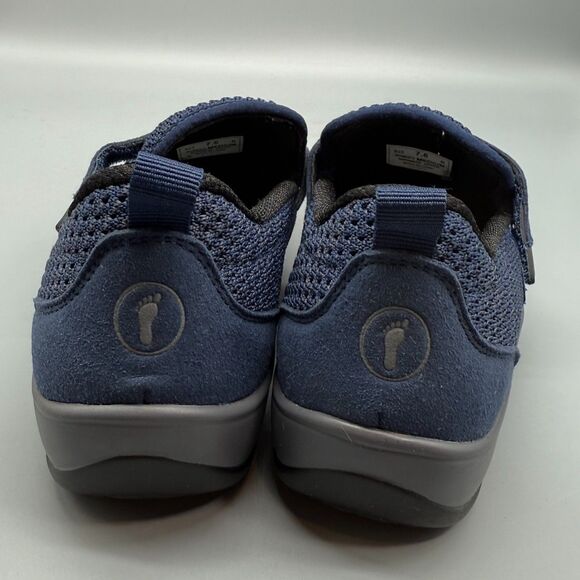 Orthofeet Quincy Women's 7.5 Blue Loafer Monk Strap Round Toe Slip On Comfort - Picture 5 of 10